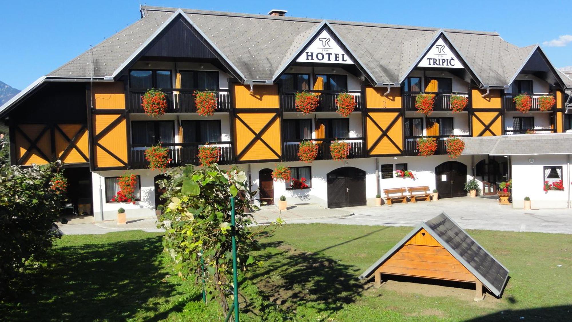 Hotel Tripic, Restaurant And Pizzeria Bohinj Exterior foto